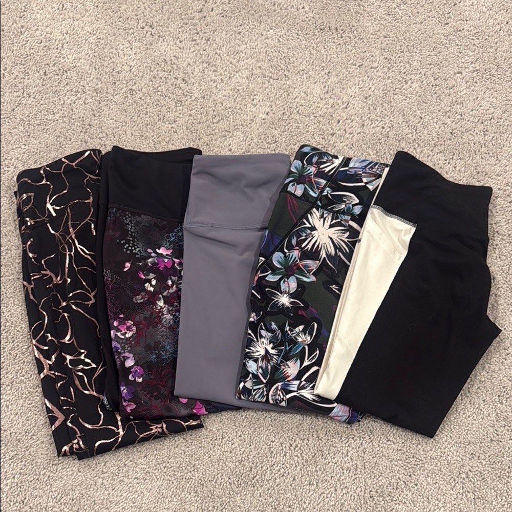 Set of 5 Womens Leggings